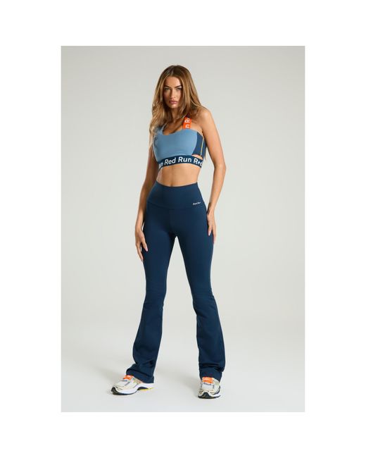 Red Run Blue Flared Legging