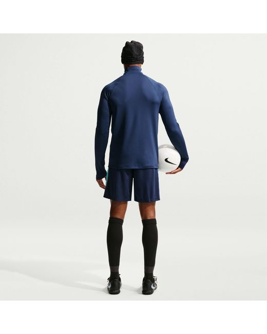 Nike Blue Strike 1/2-Zip Drill Top for men