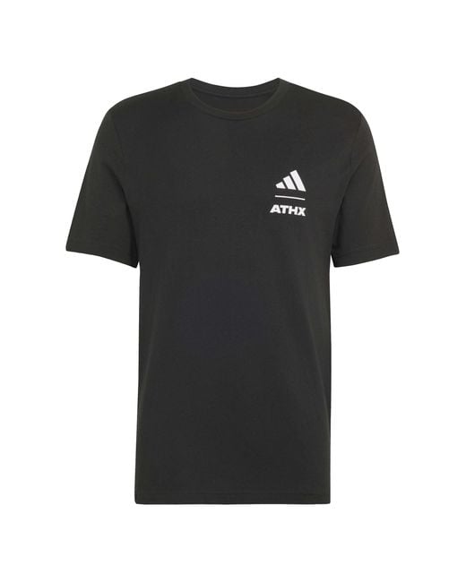 Adidas Black Athx Hybrid T for men