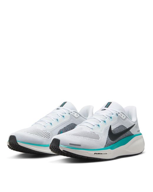 Nike Blue Pegasus 41 Road Running Shoes for men