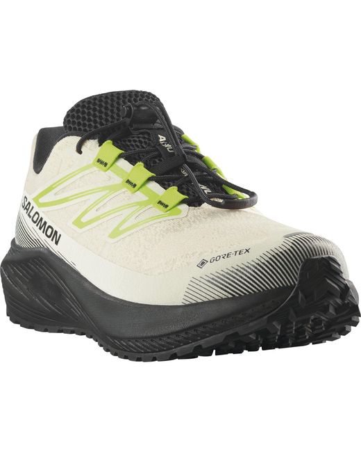 Salomon Brown Aero Flow Gravel Gtx Trail Running Shoes for men