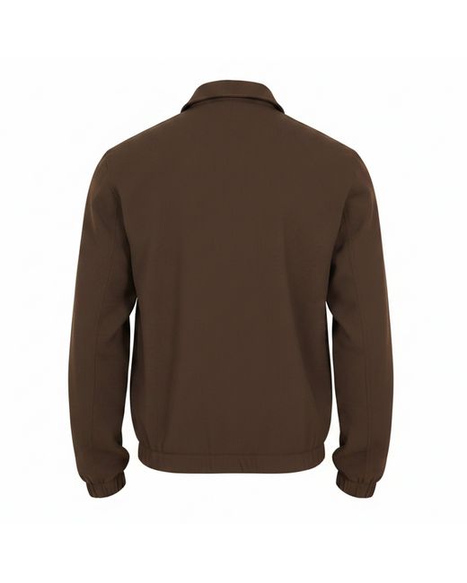 Brave Soul Brown Harrington Jacket for men
