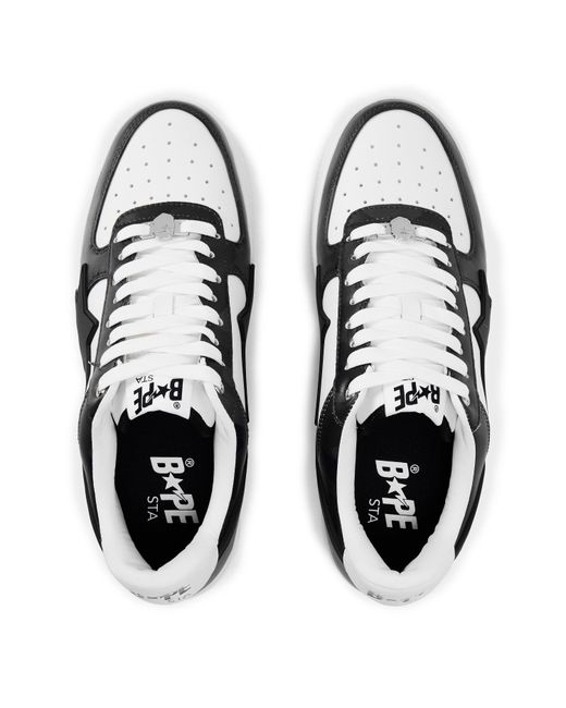 A Bathing Ape Blue Sta Low-Top Trainers for men