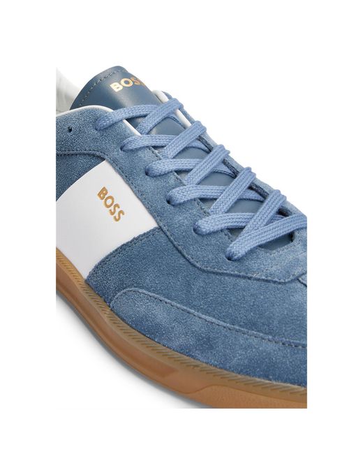 Boss Blue Brandon Tennis Style Trainer for men