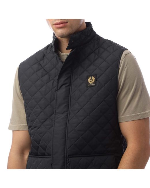 Belstaff Black Icon Gilet for men