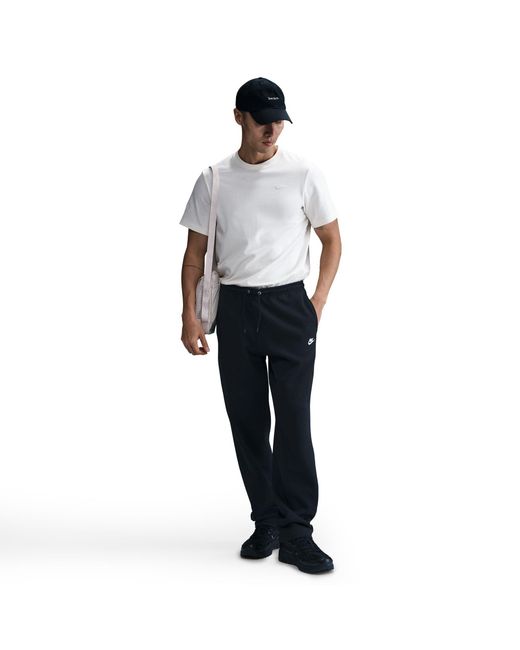 Nike Black Sportswear Club Fleece Pants for men
