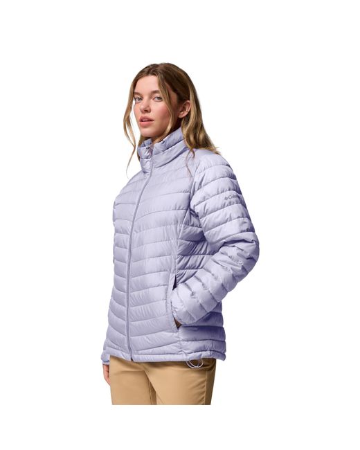 Columbia Blue Chestnut Clearing Water-Resistant Lightweight Insulated Puffer Jacket