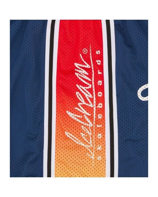ICECREAM Blue Basketball Woven Tracksuit Shorts for men
