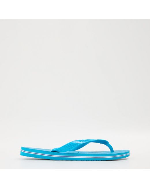 Havaianas Blue Brasil Paradise Flip Flops
