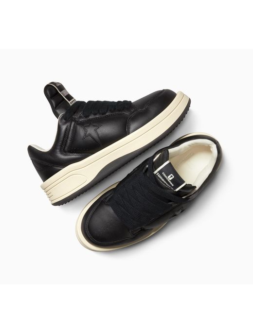 Converse Black Adults Turbowpn Ox Low-Top Trainers