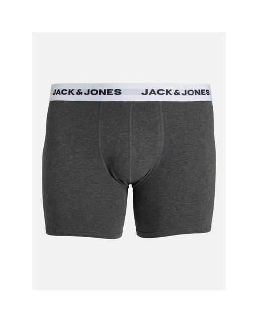 Jack & Jones White Basic 5 Pack Trunks for men
