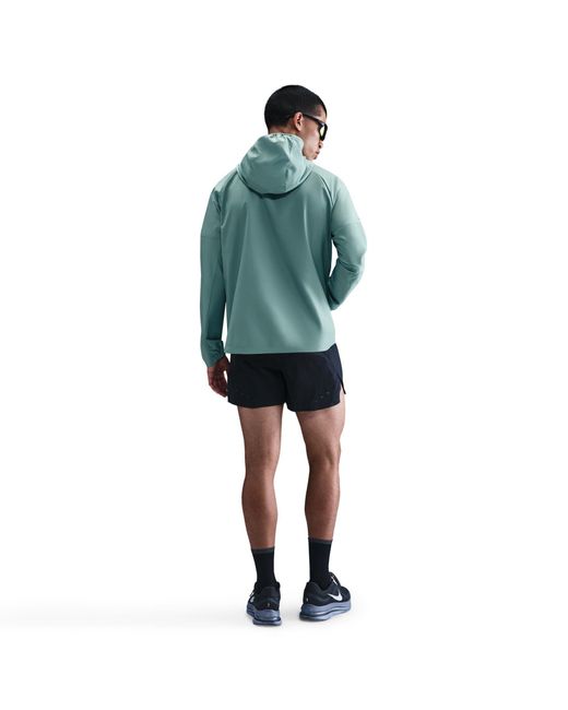 Nike Blue Miler Repel Running Jacket for men