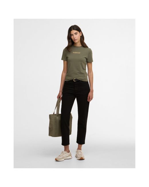 Barbour Green Devin T-Shirt