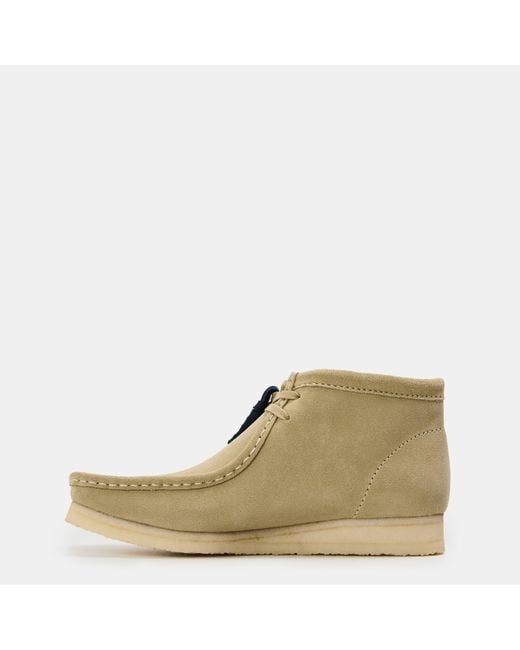 Clarks Natural Wallabee Boot Moc Toe Formal Shoes for men