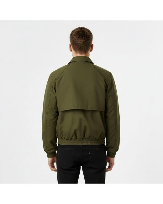 Jack Wills Green Long Sleeve Full Zip Harrington Jacket for men