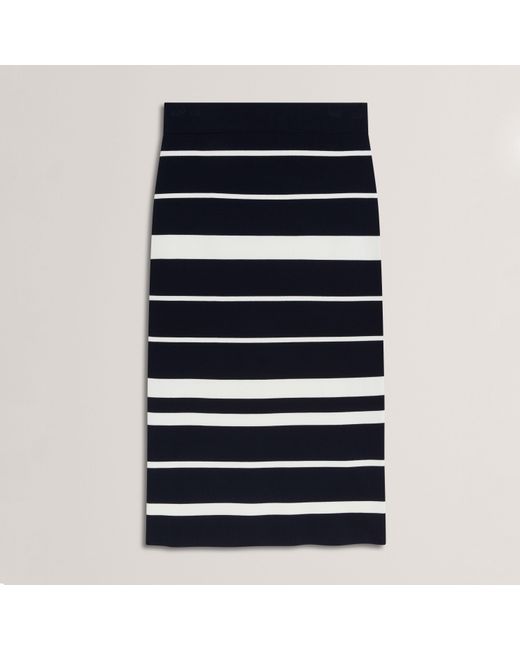 Ted Baker Blue Ted Knit Co-Ord Skirt