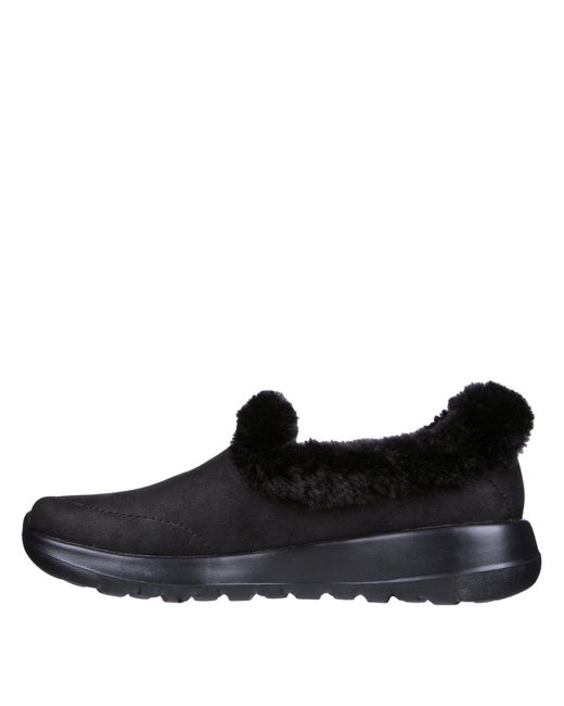 Skechers Black Slip On Trainers