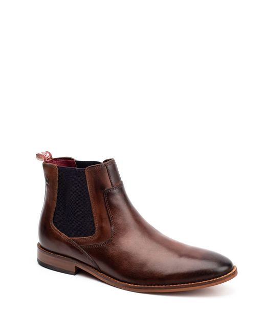Base London Brown Scout Chelsea Boot for men