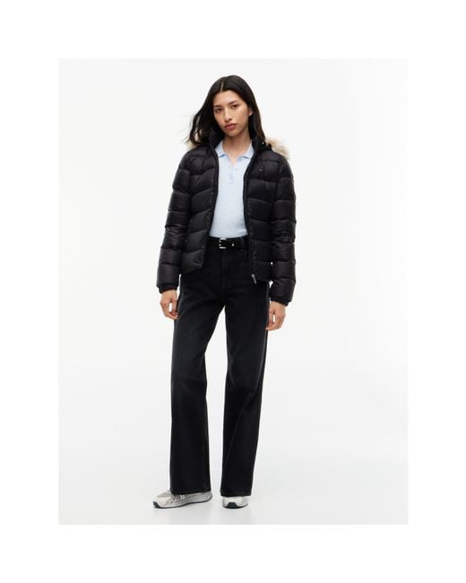 Tommy Hilfiger Blue Tjw Basic Hooded Down Jacket Ext