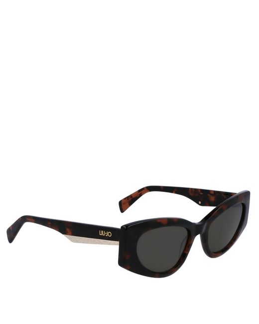 Liu Jo Brown Lj Cat Eye Sunglasses