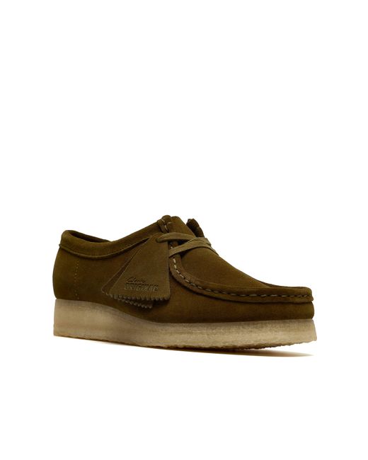 Clarks Brown Wallabee Moc Toe Formal Shoes