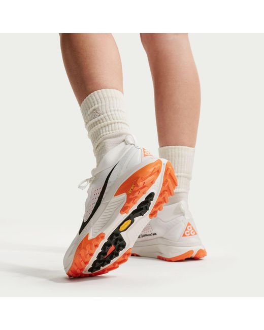 Nike White Acg Pegasus Off-Road Trail Running Shoes