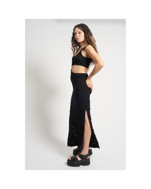 The Ragged Priest Black Nightshade Long Maxi Dress