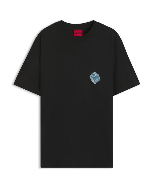 HUGO Black Doudi Tee Sn64 for men