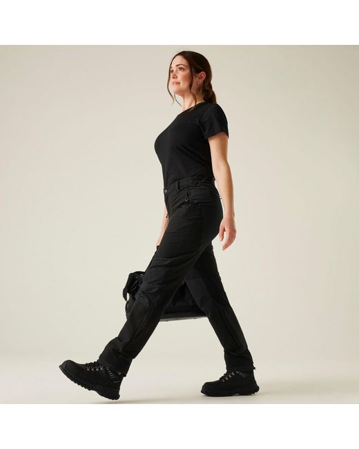 Regatta Black Prolite Stretch Trousers