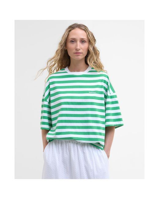 Barbour Green Abby Top