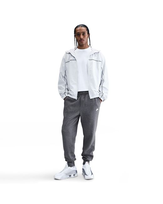 Nike Gray Sportswear Club Fleece Jogging Pants for men