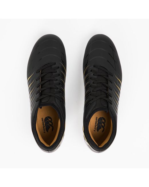 Canterbury Black Phoenix Team Adults Soft Ground Rugby Boots for men