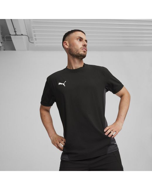 PUMA Black Teamfinal Jersey T-Shirt for men