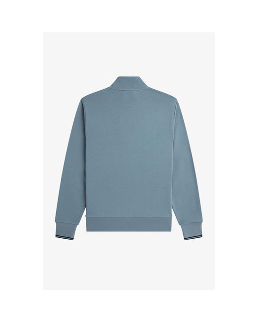 Fred Perry Blue Fredperry Half Zip Top for men