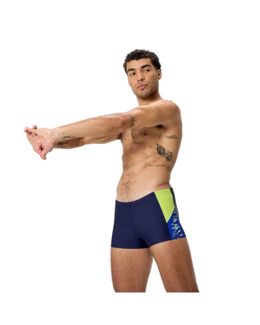 Speedo Blue Dive Aqshort Swimming Trunks for men