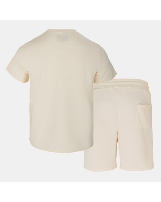 Firetrap Natural Short Tee Set for men