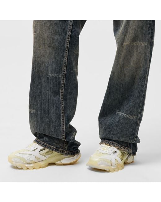 Balenciaga White Chunky Trainers
