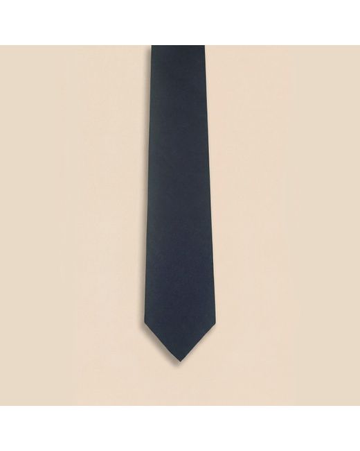 Without Prejudice Blue Allegra Silk Texture Tie for men