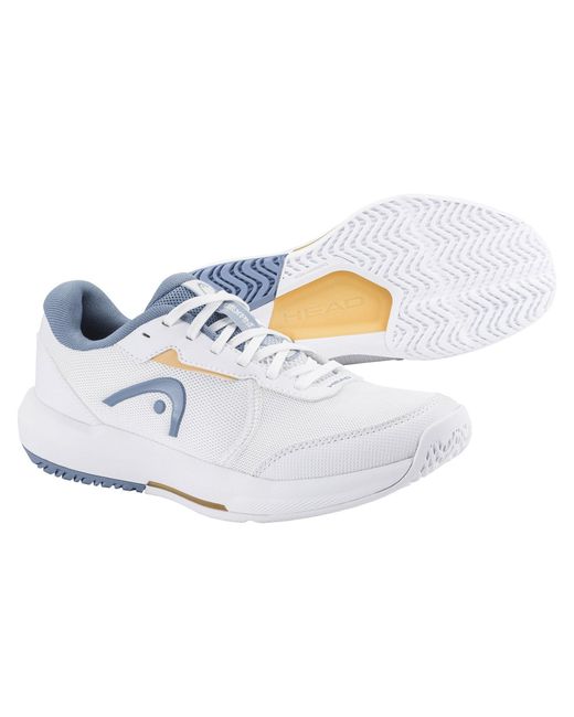 Head White Revolt Court 5.0 Tennis Shoes