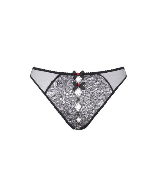 Agent Provocateur Black Lorna Lace Ouvert