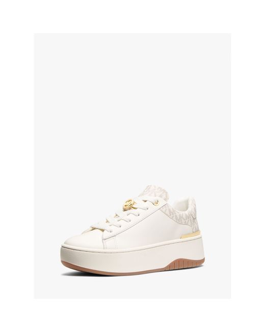 MICHAEL Michael Kors White Dottie Sneakers