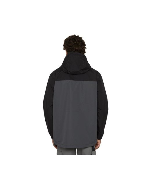 Dickies Black Waterproof Rain Jacket for men