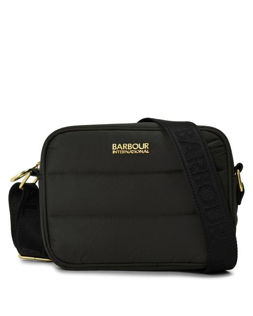 Barbour Black Monaco Crossbody Bag