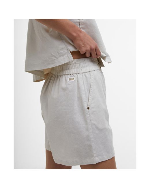 Barbour Gray Pryia Shorts