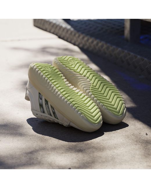 Adidas Natural Grand Court Platform Shoes