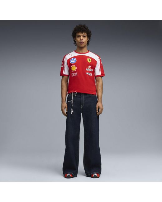 PUMA Red Scuderia Ferrari F1 Replica Tee