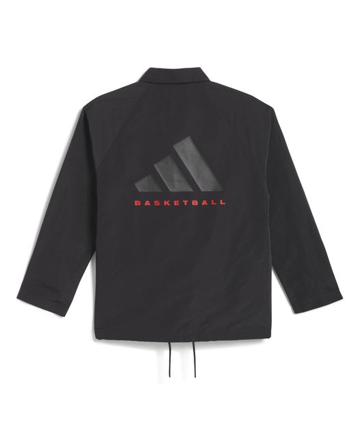 Adidas Black Adi Performance Tracksuit Top for men