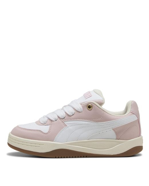 PUMA White Park Luna Low-Top Trainers