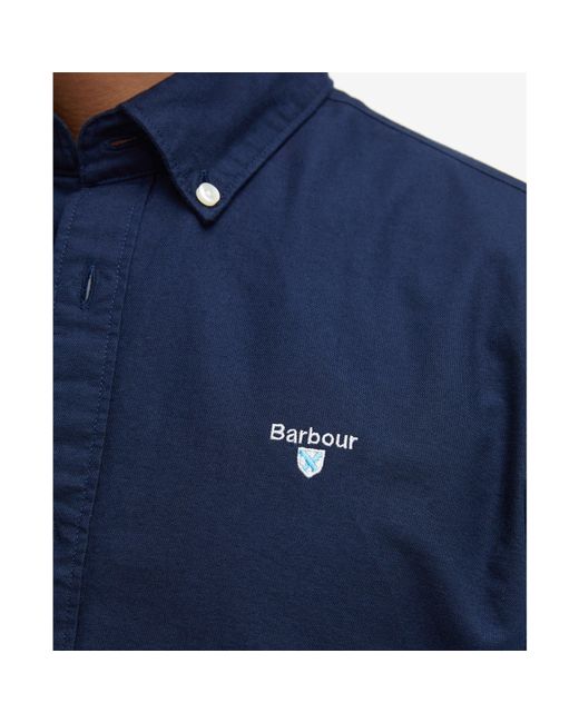 Barbour Blue Oxford Shirt for men