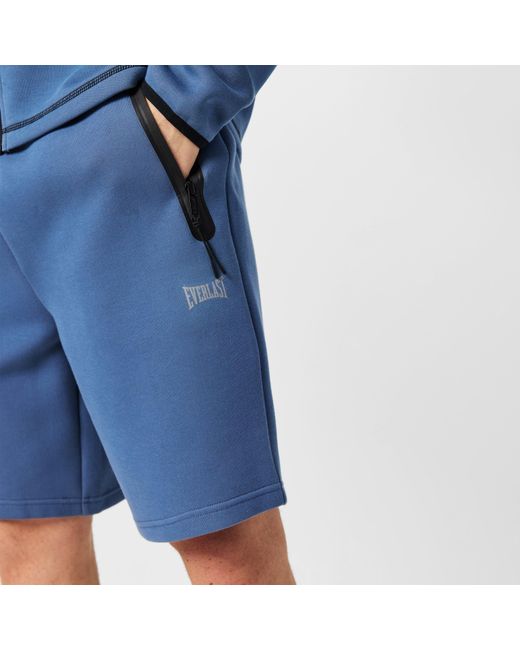 Everlast Blue Tech Fleece Short for men